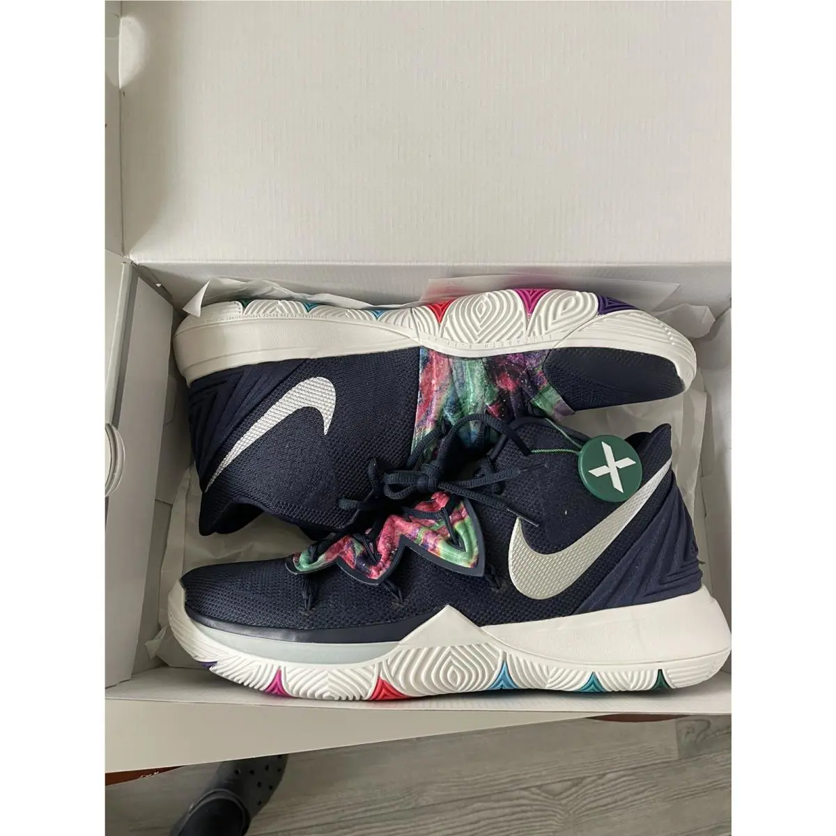 Nike shoes - Nike Kyrie 5 - Kyrie - AO2918900 - Multicolor/Metallic Silver 2