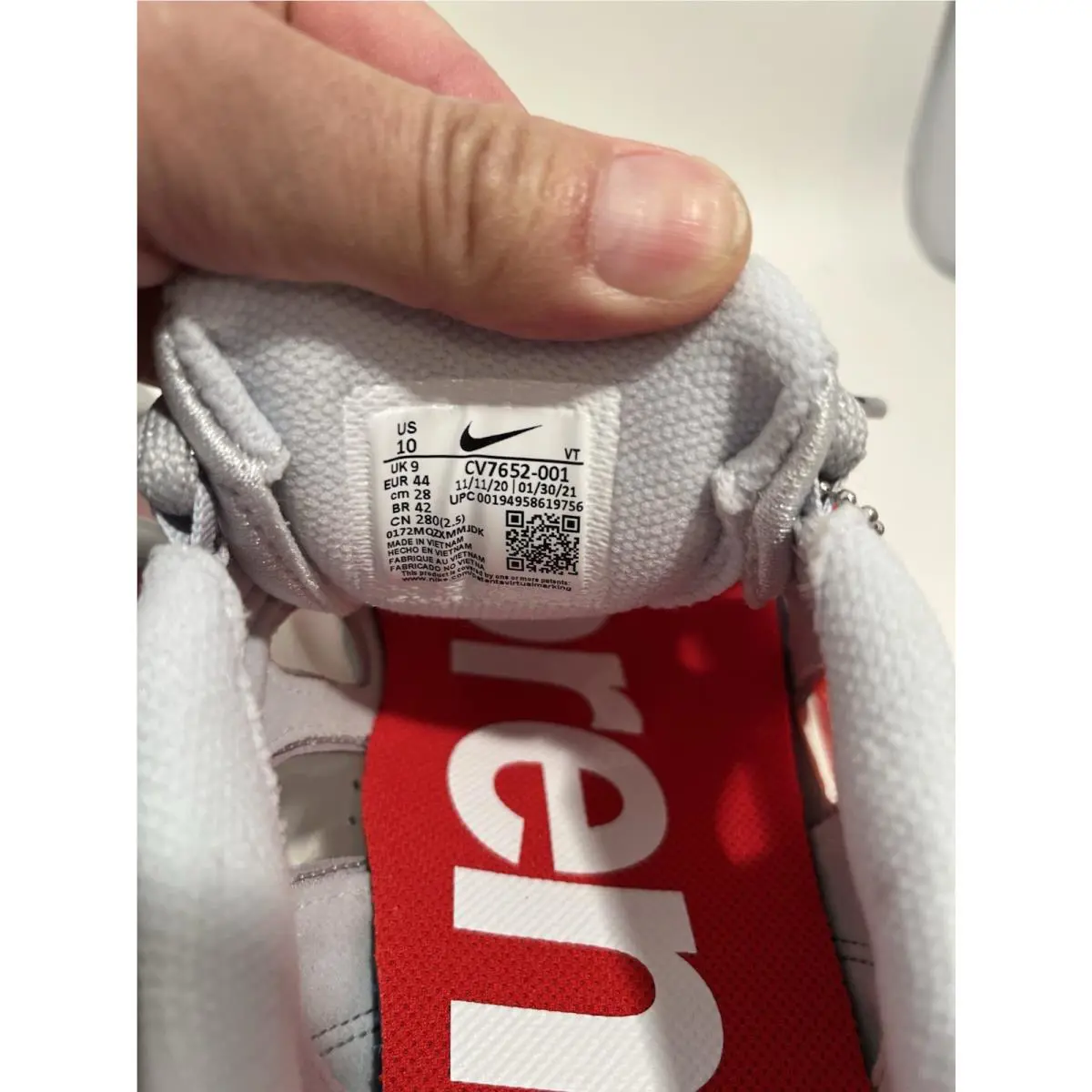 Nike shoes - Nike Air Max 96 - Air Max - CV7652-001 - Silver 5