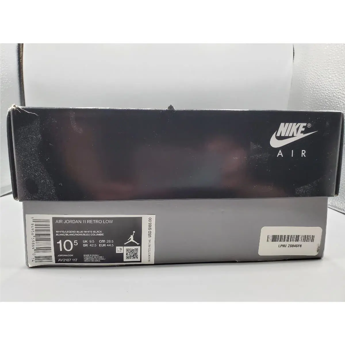 Nike shoes - Air Jordan 11 Retro Low - White/Legend Blue 6