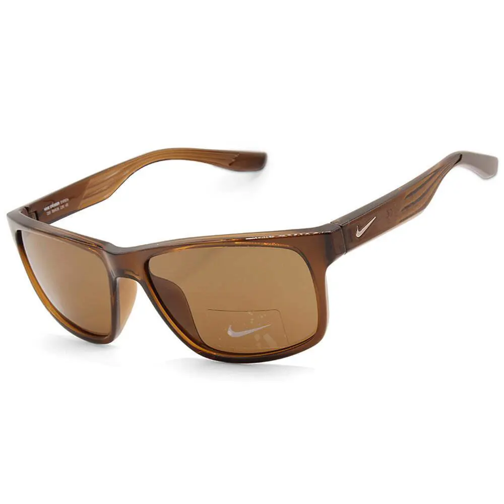 Cruiser Shiny Transparent Oak/brown Unisex Fashion Sunglasses EV0834 220 by Nike