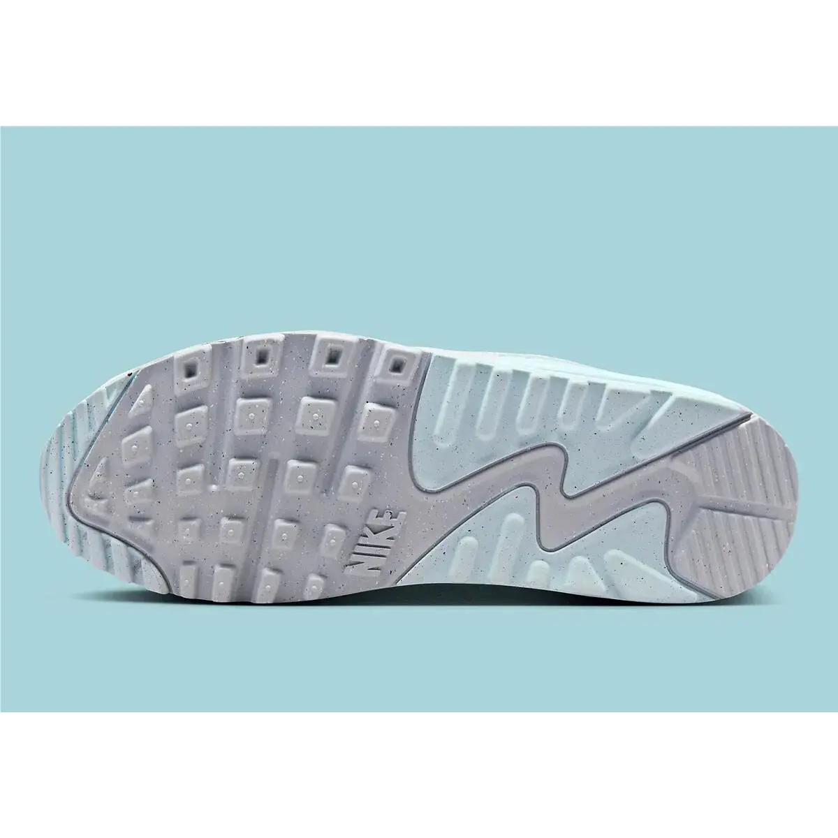 Nike shoes - Nike Air Max 90 - Air Max - White/Ice blue/Grey - DH8010-104 6