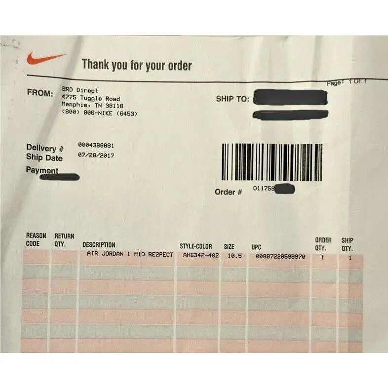 Nike shoes - Air Jordan 1 Mid - Air Mid - AH6342402 - Blue (UPC: 887228599970) 8