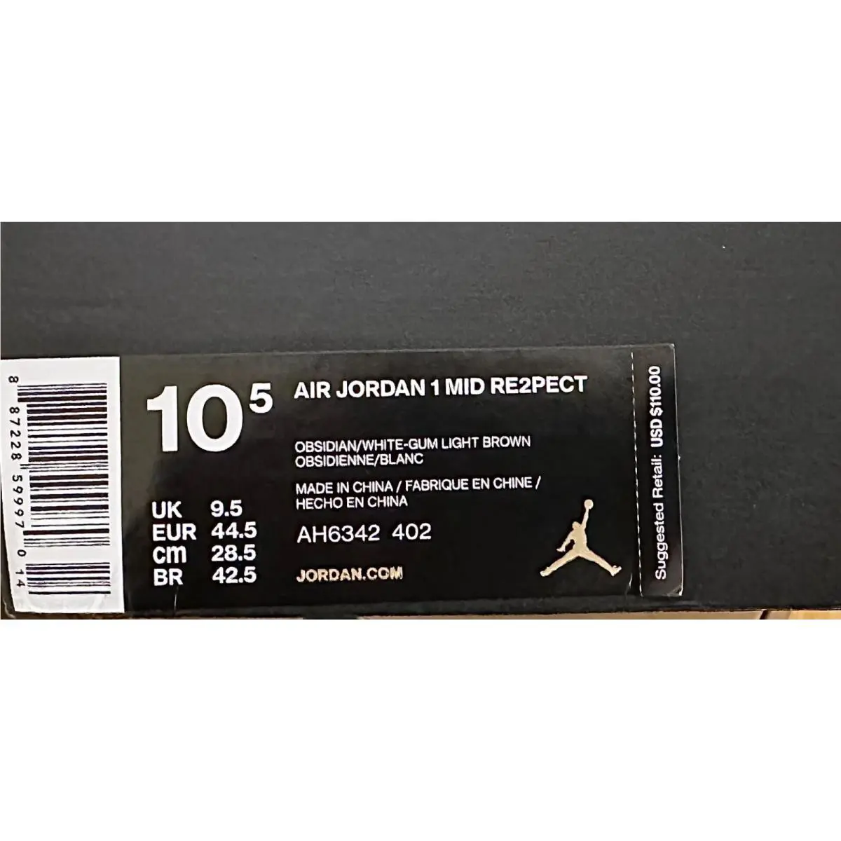 Nike shoes - Air Jordan 1 Mid - Air Mid - AH6342402 - Blue (UPC: 887228599970) 7