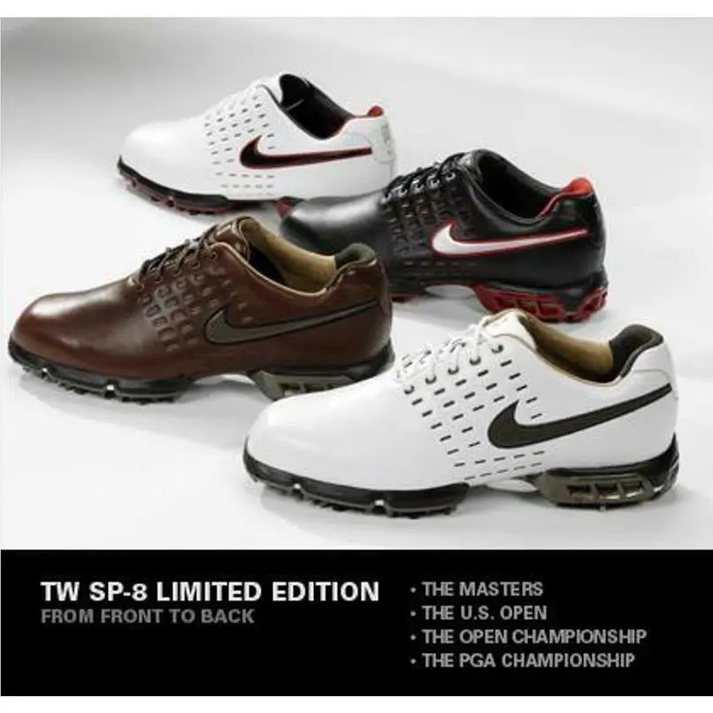 Nike shoes - SP-8 TW Tiger Woods - Tiger Woods - 314830-061 - Black Red BRED 8