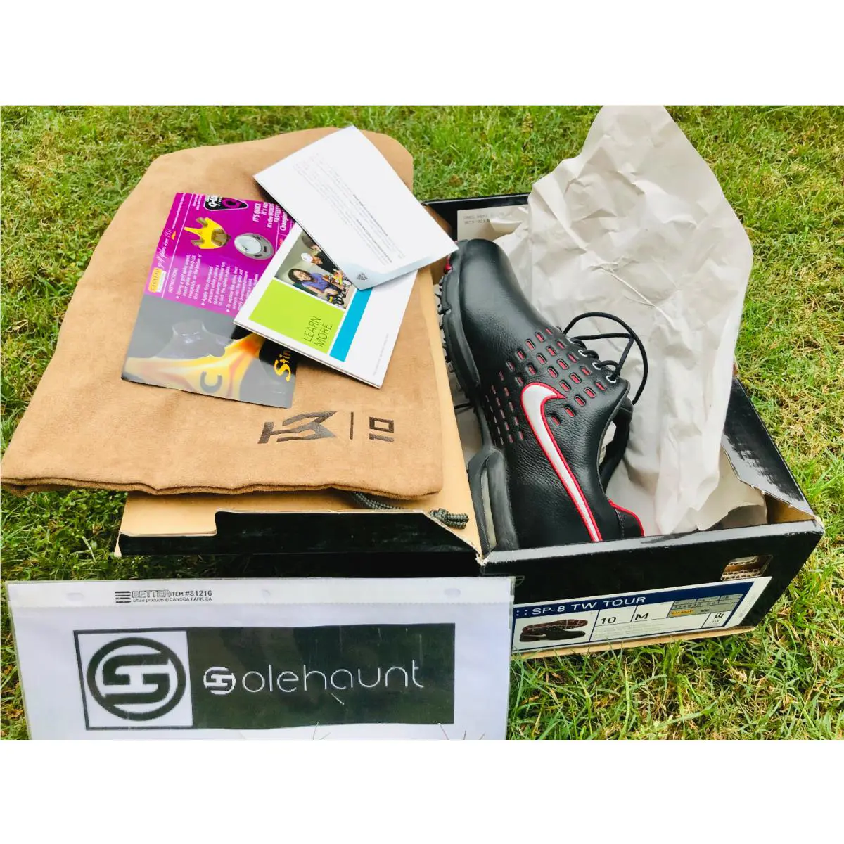 Nike shoes - SP-8 TW Tiger Woods - Tiger Woods - 314830-061 - Black Red BRED 0