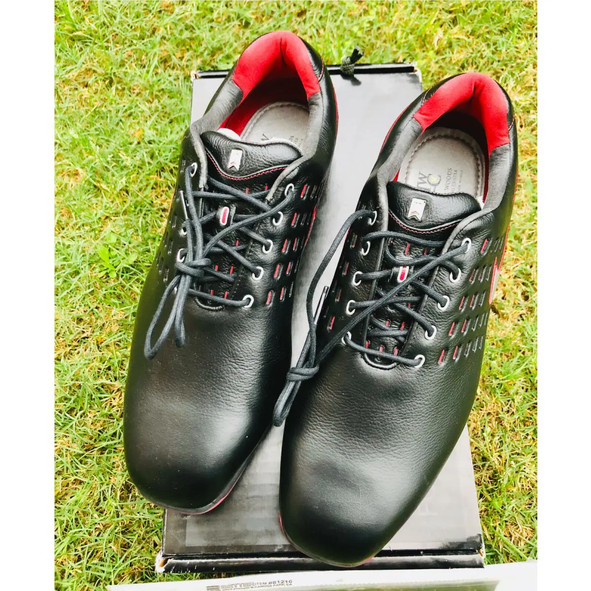 Nike shoes - SP-8 TW Tiger Woods - Tiger Woods - 314830-061 - Black Red BRED 4