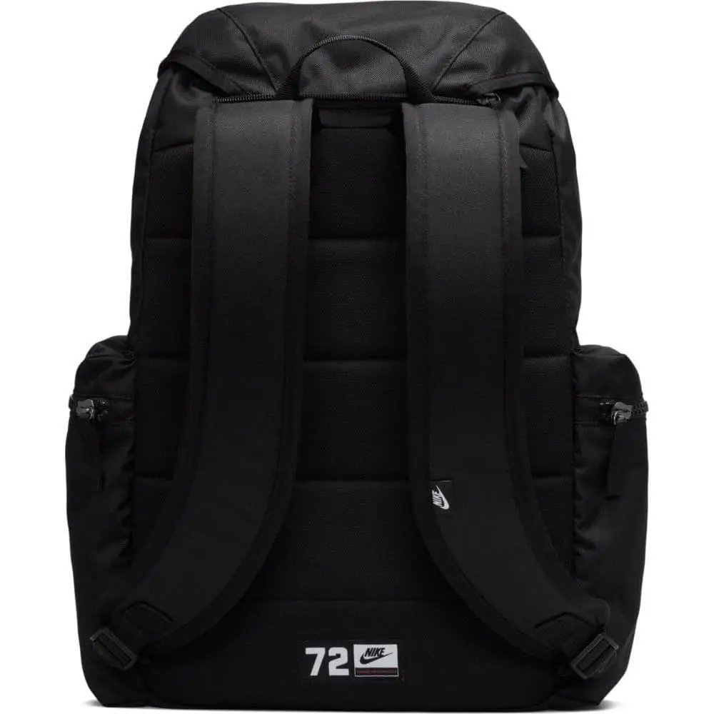 Nike Heritage Backpack Black BA6150-010 Unisex Sports School Bag One Size
