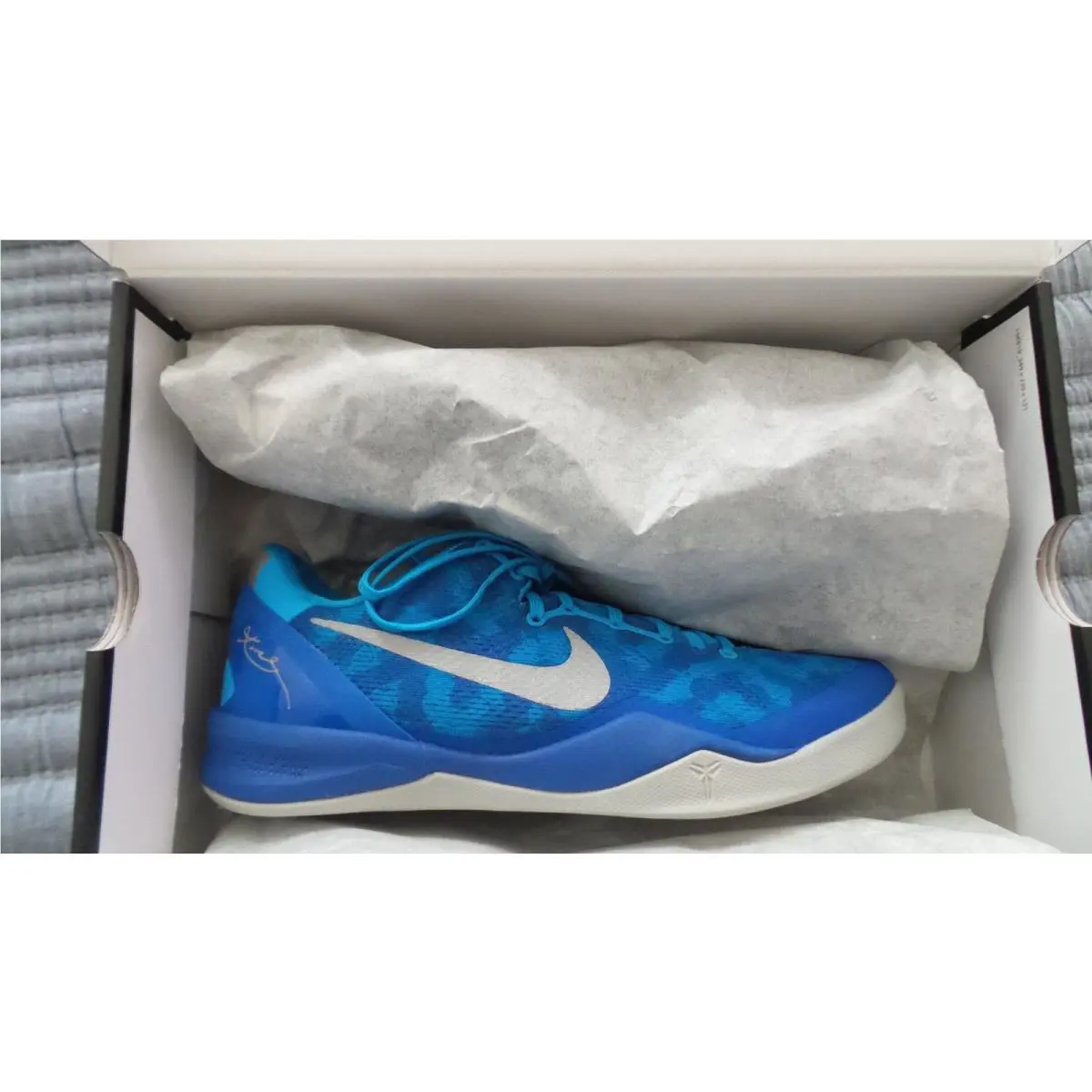 Nike shoes - Nike Kobe 8 - Kobe - 555035-400 - Blue (UPC: 884751275074) 14