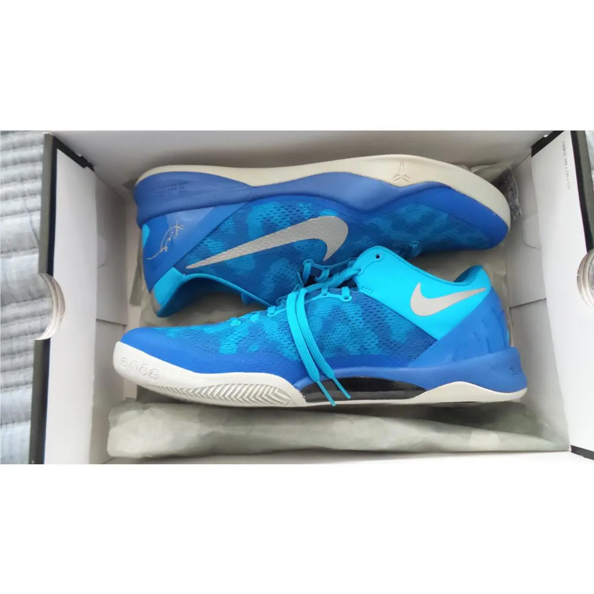 Nike shoes - Nike Kobe 8 - Kobe - 555035-400 - Blue (UPC: 884751275074) 13