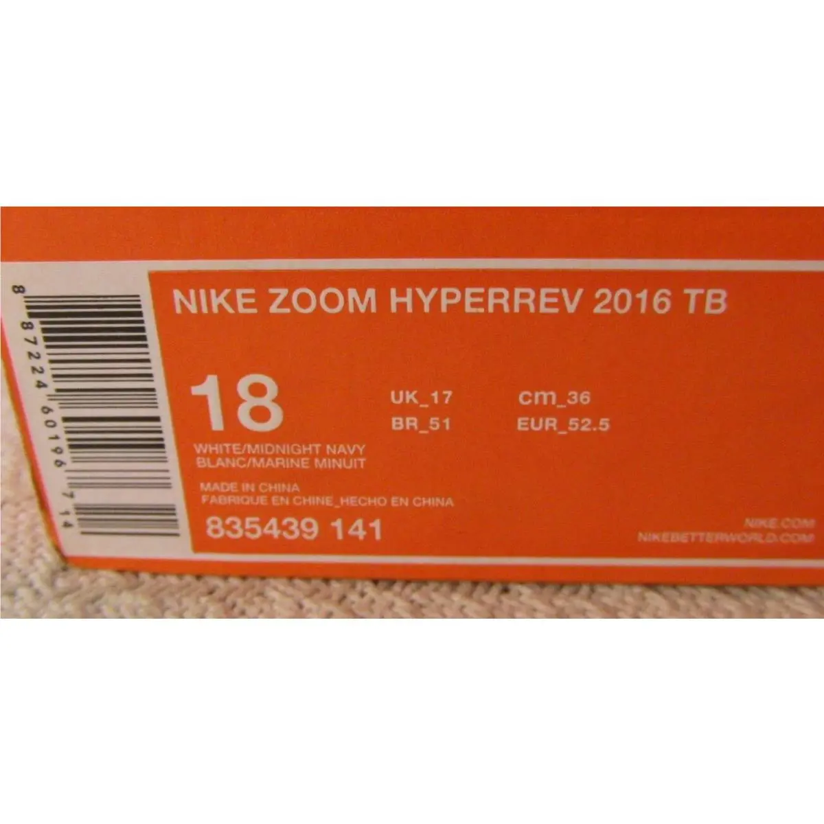 Nike shoes - Nike Zoom Hyperrev - Zoom Hyperrev - NIKE ZOOM - White 0