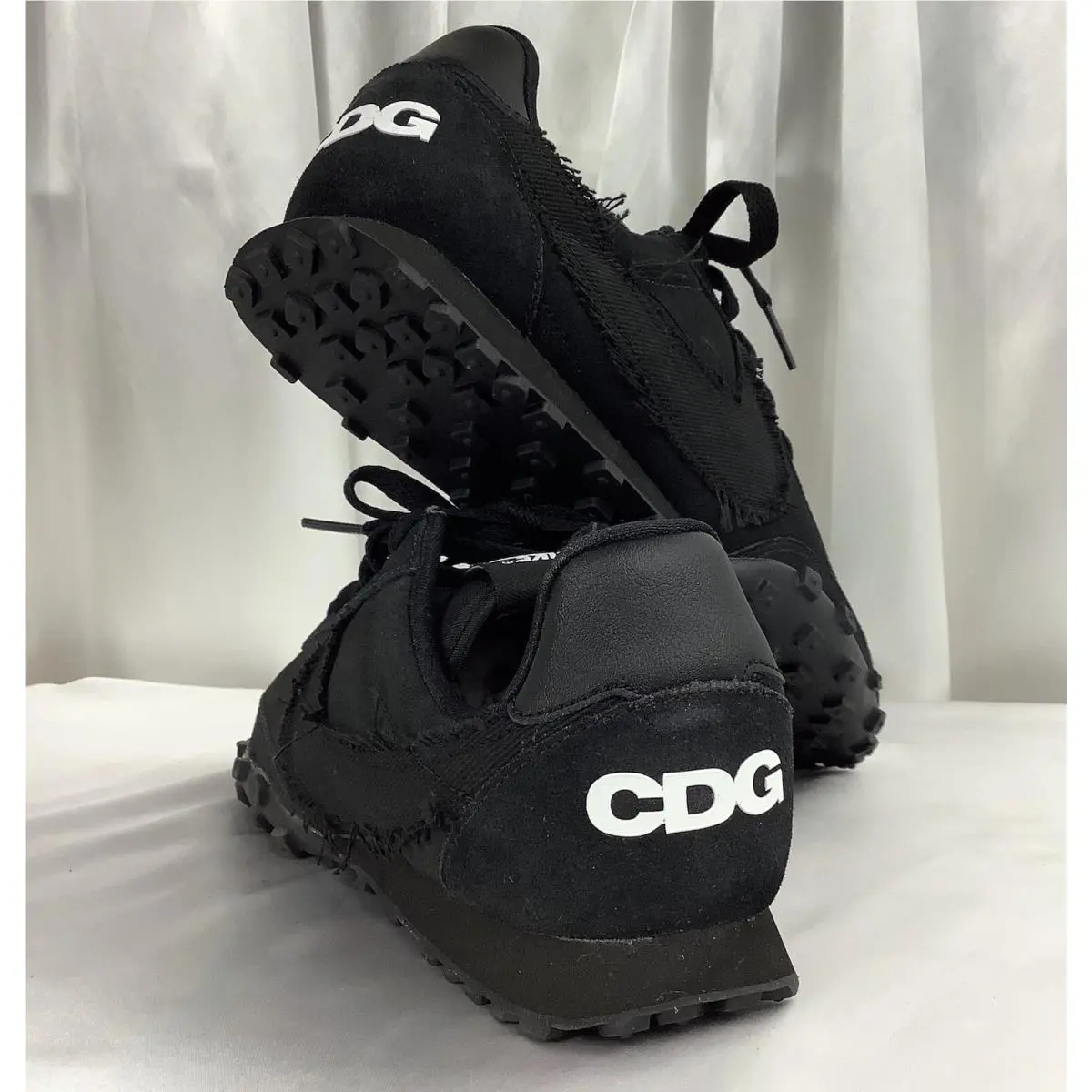 Nike shoes - WAFFLE RACER CDG - WAFFLE RACER CDG - CU9080-002 - Black 2