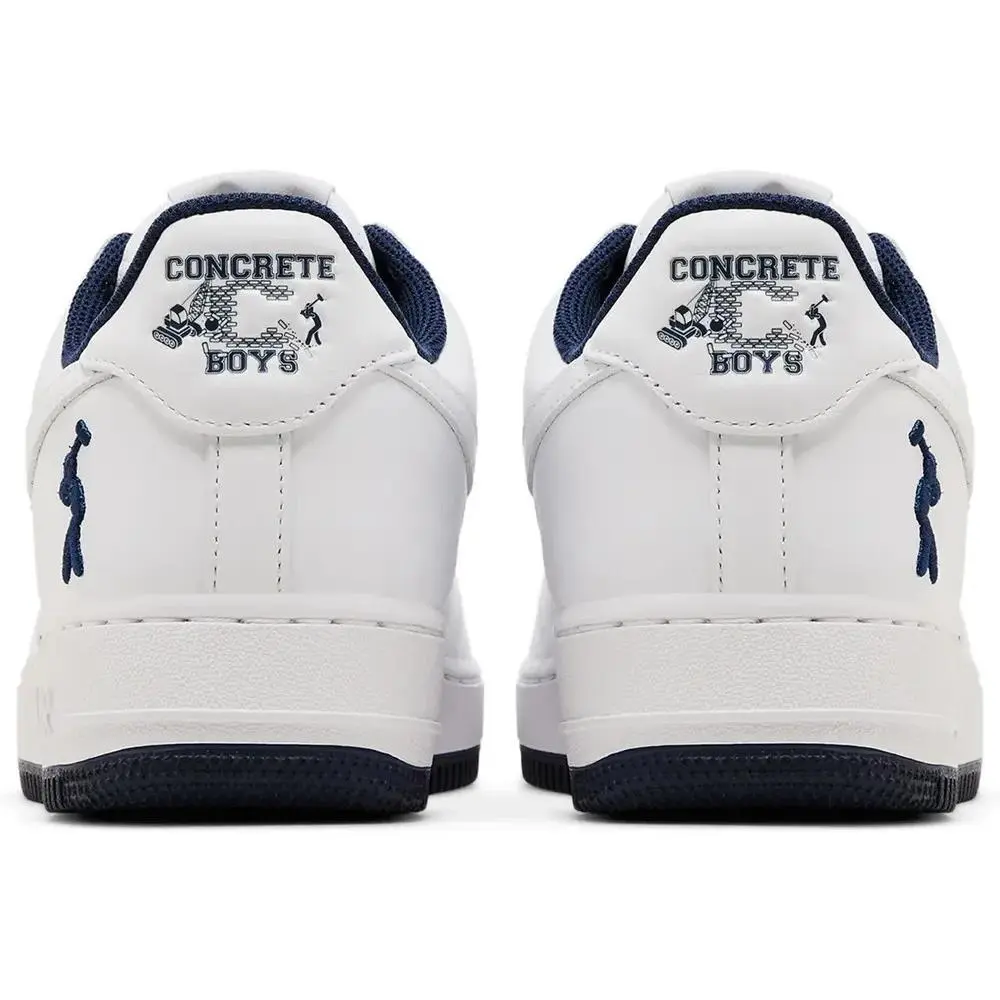 Nike shoes - Nike Air Force 1 - Air Force - IB5720-100 - White/White/Midnight Navy/Dark Powder Blue 2