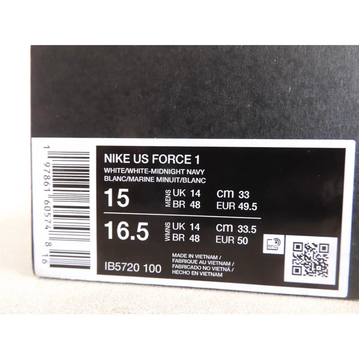 Nike shoes - Nike Air Force 1 - Air Force - IB5720-100 - White (UPC: 197861605748) 9