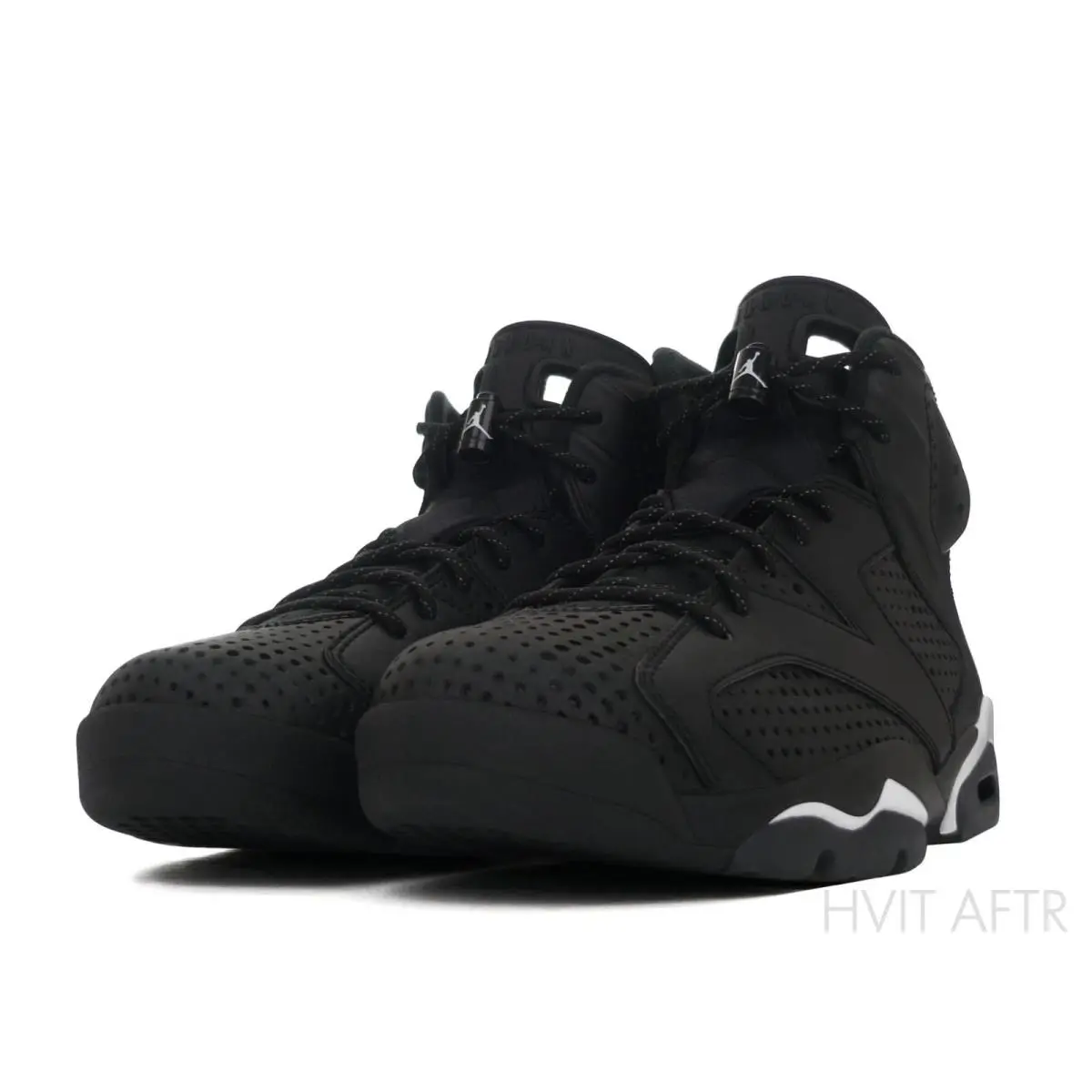 Nike shoes - Air Jordan 6 Retro - Air Retro - 384664-020 - Black/Black/White (UPC: 883212507488) 3