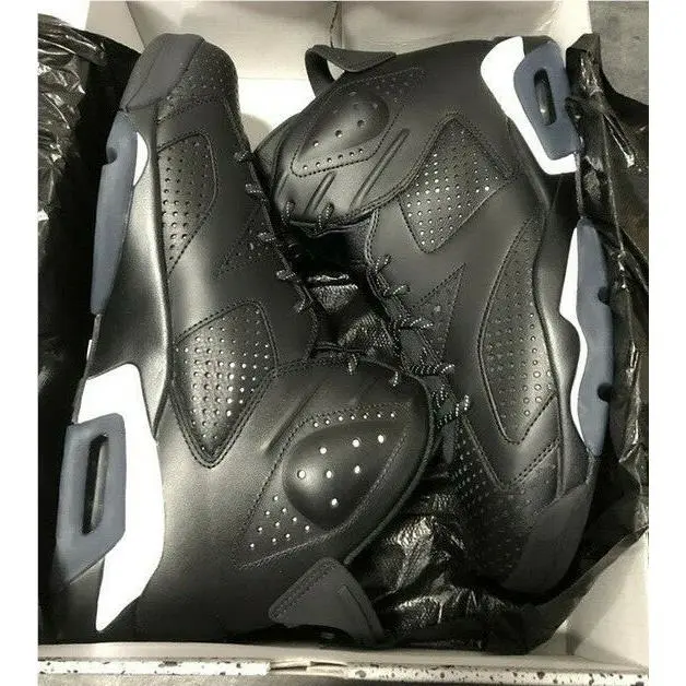 Nike shoes - Air Jordan 6 - Air - 384664-020 - Black (UPC: 0883212515414) 0