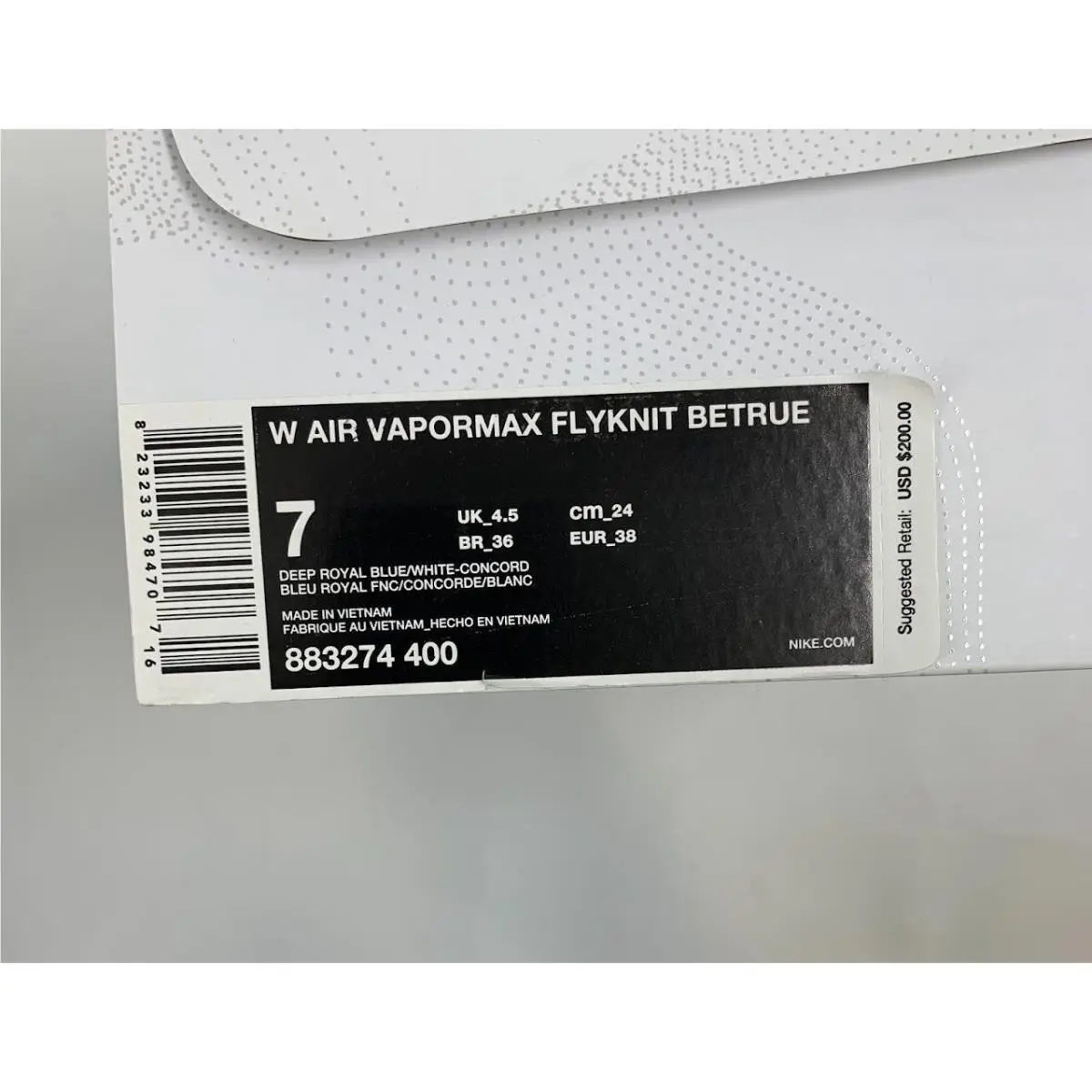 Nike shoes - Nike Air VaporMax - Air VaporMax - 883274-400 - Blue 12