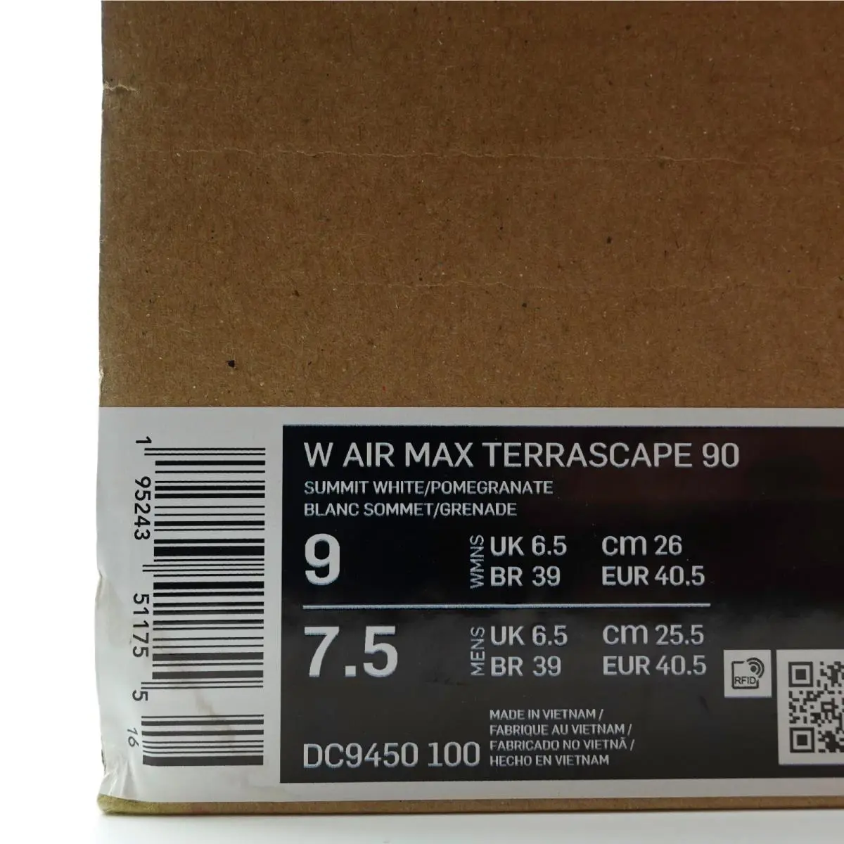 Nike shoes - Nike Air Max Terrascape 90 - DC9450 100 - White 9