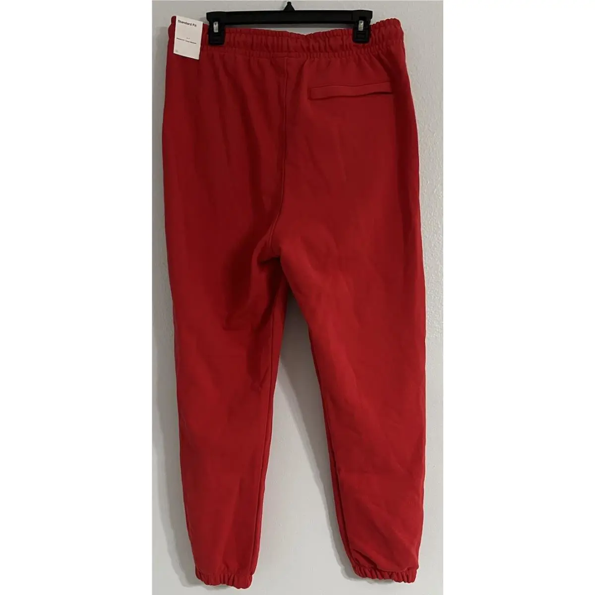 Nike clothing - Nike Air Jordan Fleece Jogger Pants - DQ7468-612 - Red (UPC: 195871658099) 2