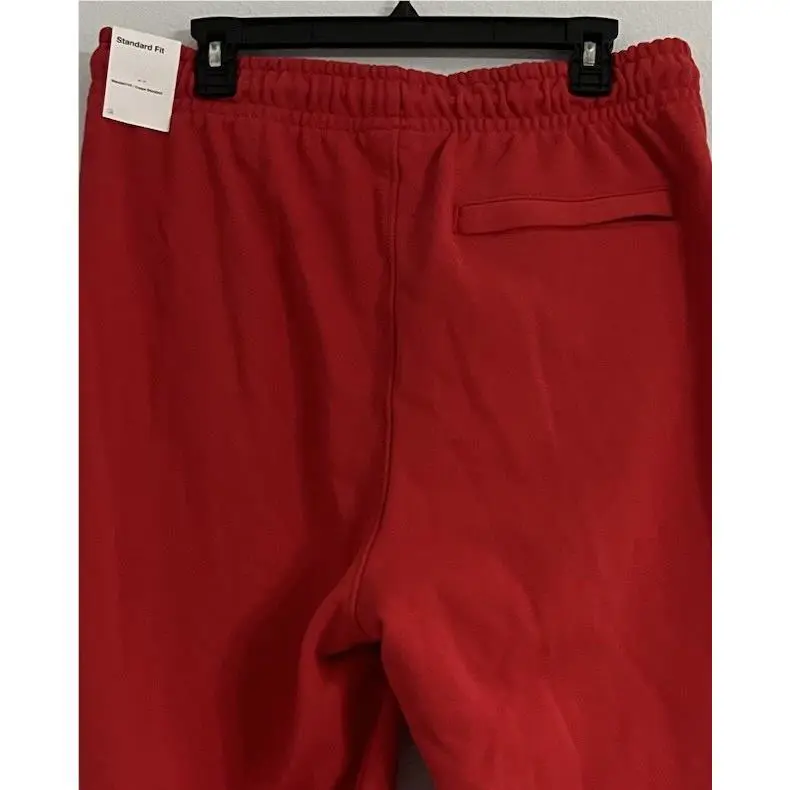 Nike clothing - Nike Air Jordan Fleece Jogger Pants - DQ7468-612 - Red (UPC: 195871658099) 3