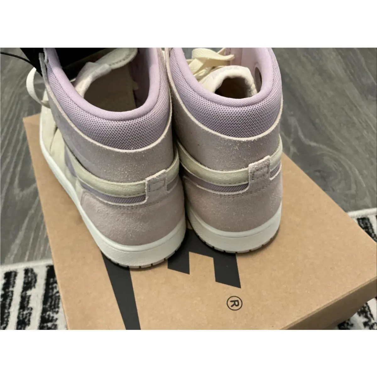 Nike shoes - Air Jordan Retro - Air Retro - DV1305-100 - Muslin/Plum Chalk-Particle Beige-Sail (UPC: 197598567975) 5