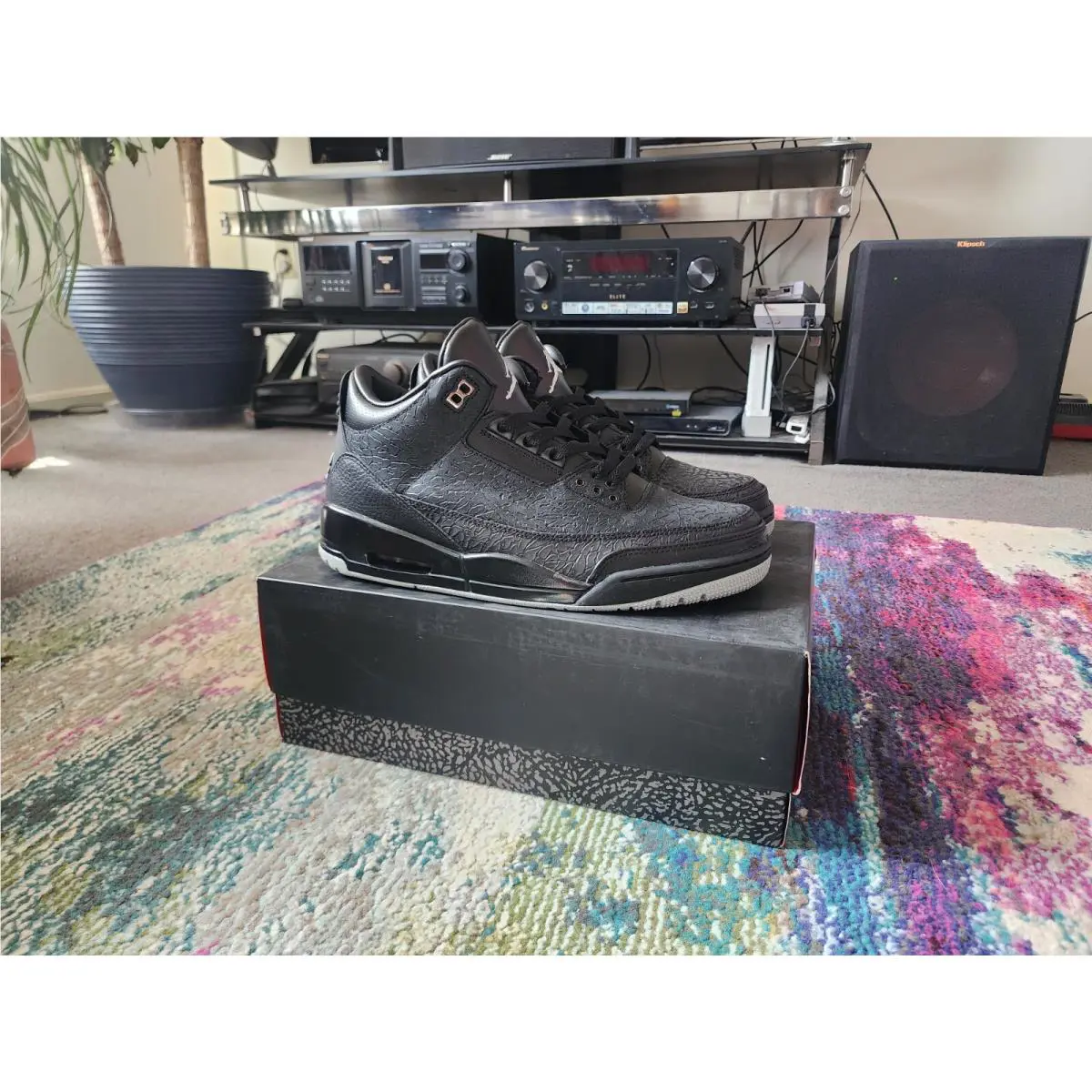 Nike shoes - Air Jordan 3 - Air - Black 0