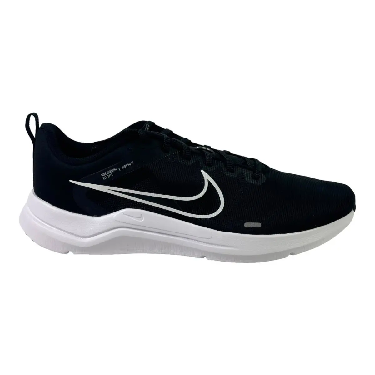 Nike Downshifter 12 Men’s Size 13 Black/white Running/walking Sneaker - White