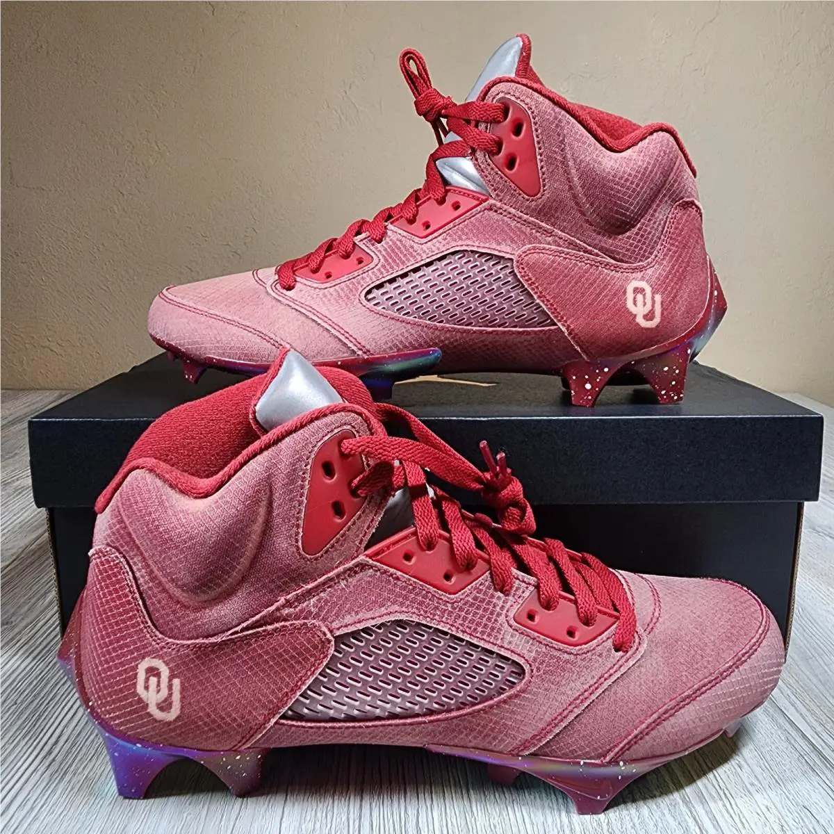 Nike shoes - Air Jordan 5 - Air - Red 0