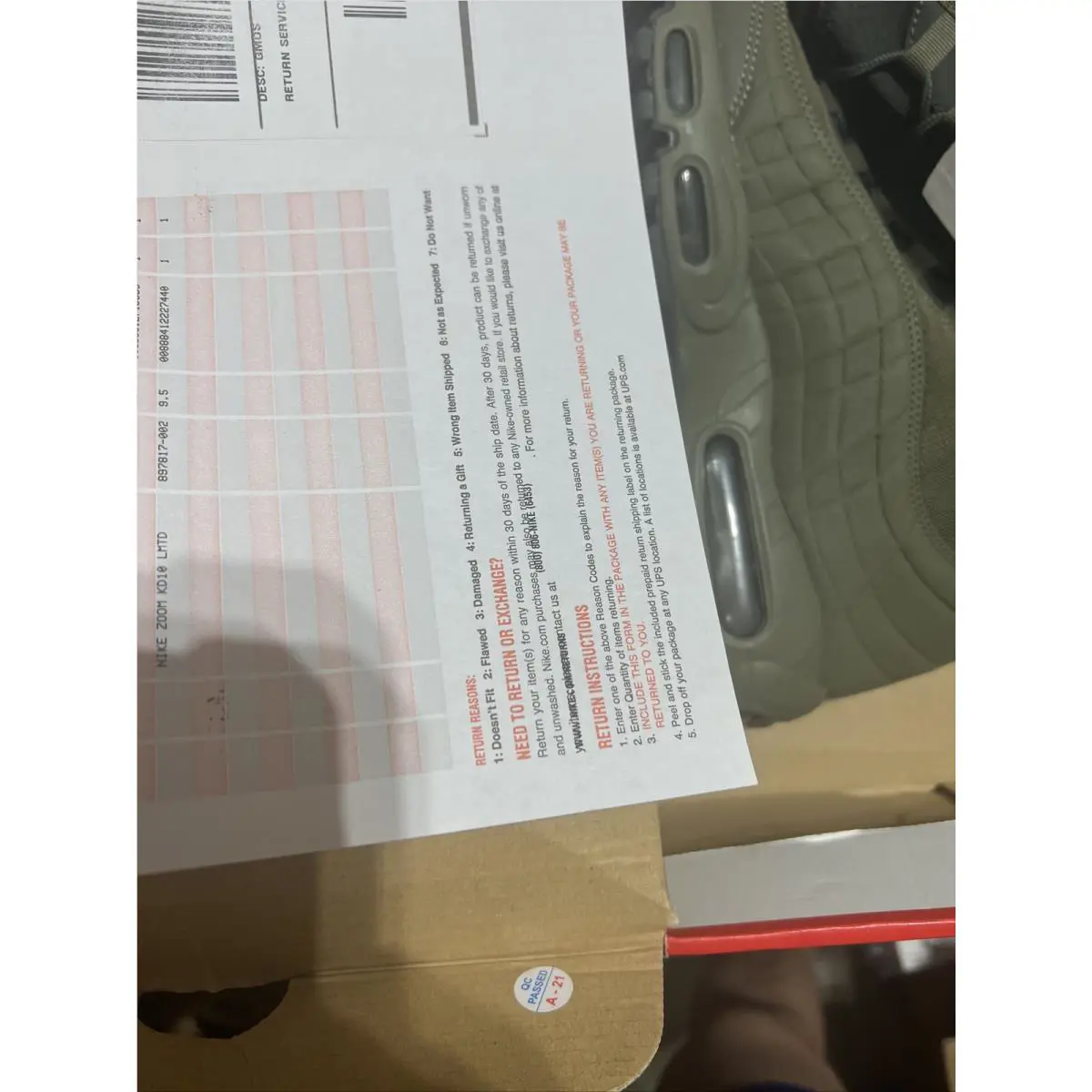 Nike shoes - Nike Air Max 95 - Air Max - 806809202 - Green 0