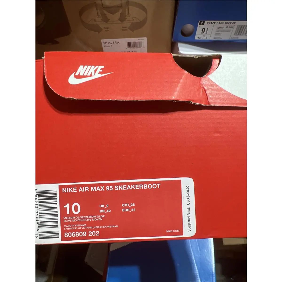 Nike shoes - Nike Air Max 95 - Air Max - 806809202 - Green 1