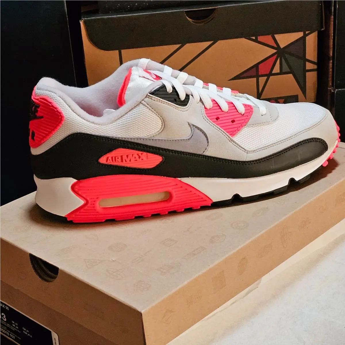 Nike shoes - Nike Air Max 90 - Air Max - 325018-107 - White 3