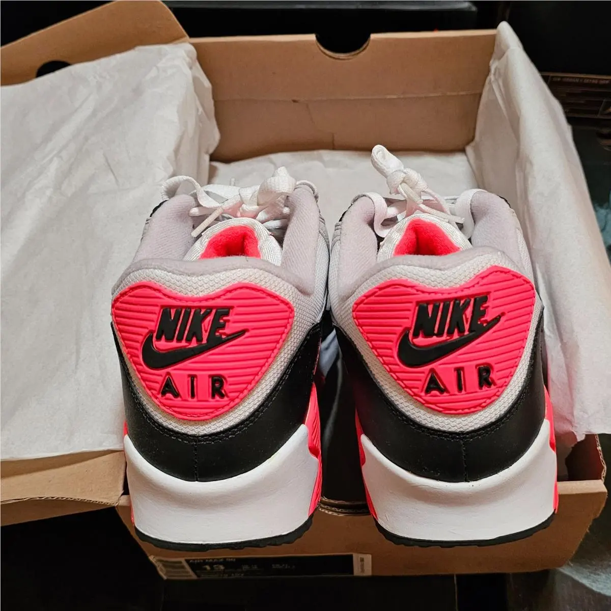 Nike shoes - Nike Air Max 90 - Air Max - 325018-107 - White 4