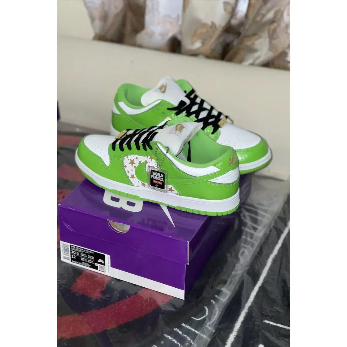 Nike shoes - Nike Dunk SB - Dunk - DH3228-101 - Green (UPC: 0194957448982) 3