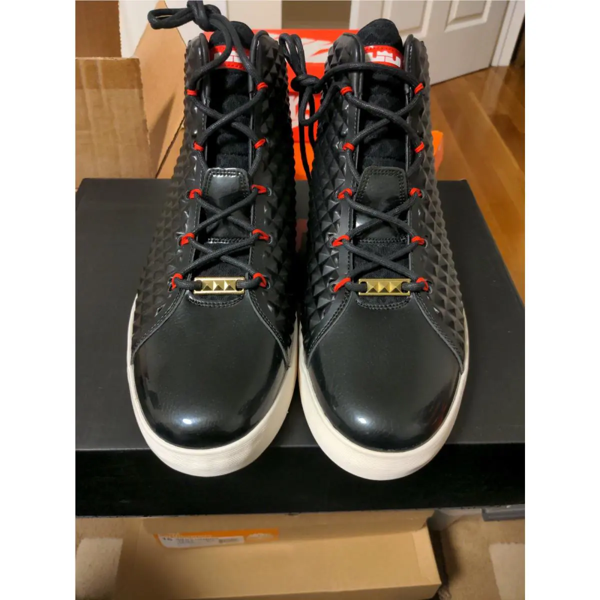 Nike shoes - Nike LeBron XII NSW Lifestyle QS - 716417 001 - Black (UPC: 091201443208) 9