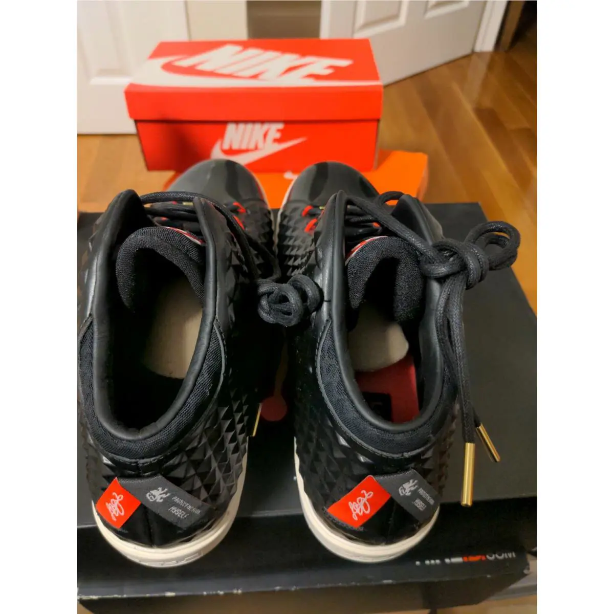 Nike shoes - Nike LeBron XII NSW Lifestyle QS - 716417 001 - Black (UPC: 091201443208) 10