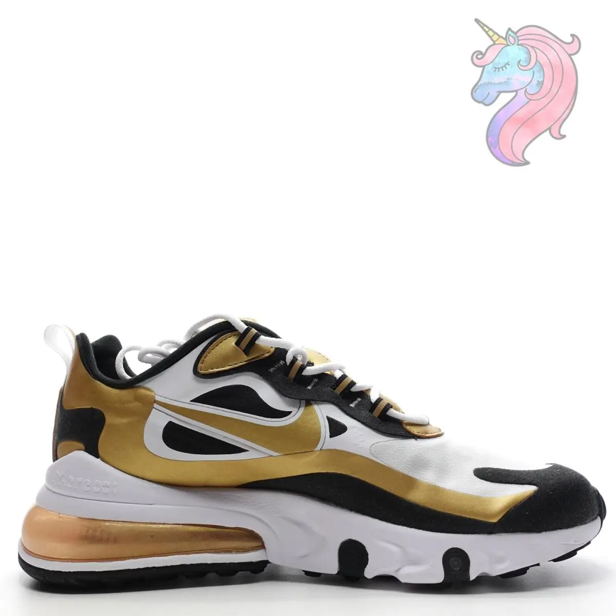 Nike shoes - Nike Air Max 270 - Air Max - CW7298 - White, Gold 1