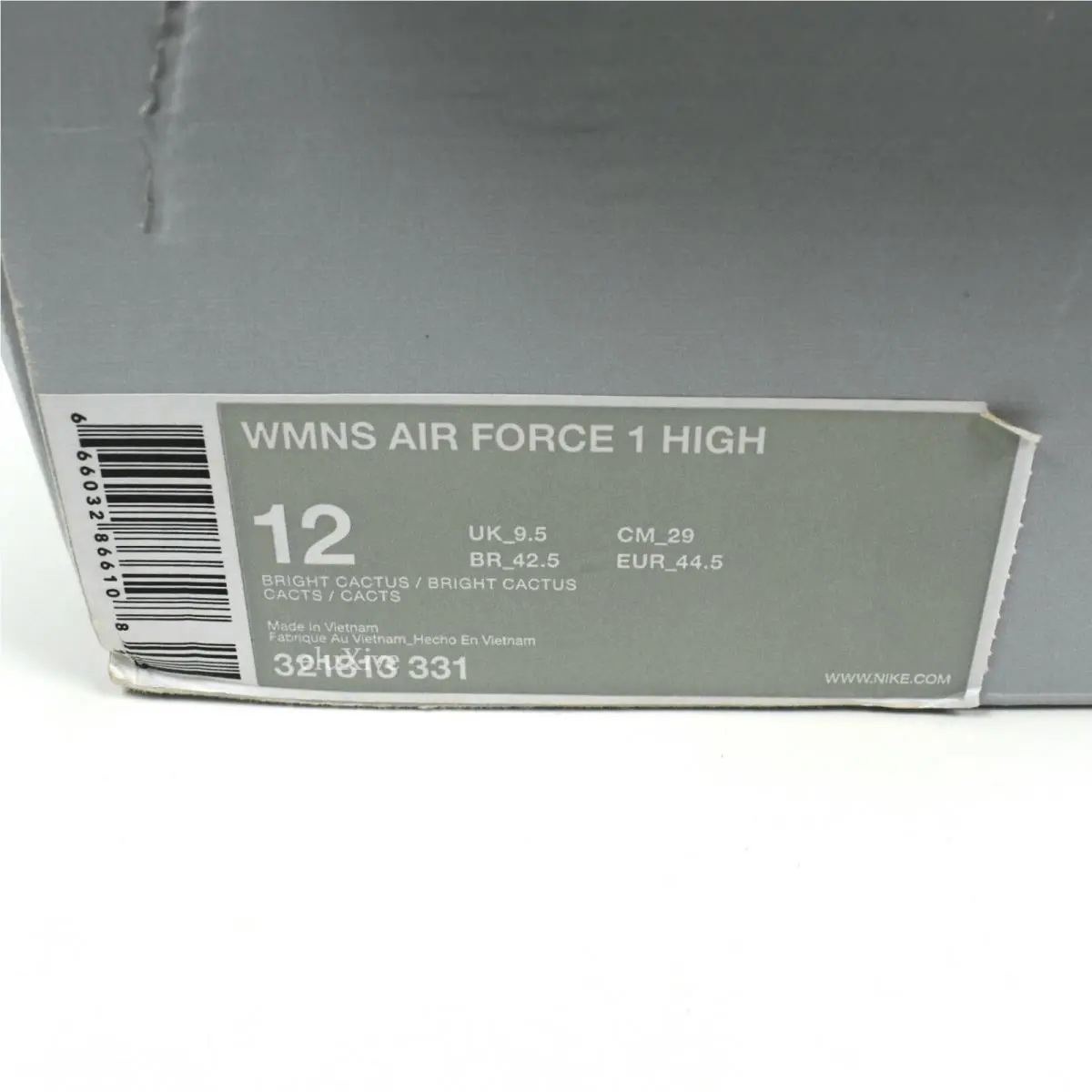 Nike shoes - Nike Air Force 1 - Air Force - 321813-331 - Green 5