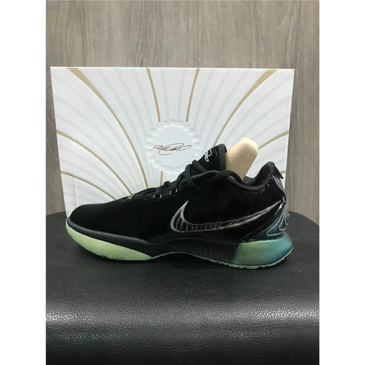 Nike shoes - Black/Iron Grey (UPC: 196969658168) 2