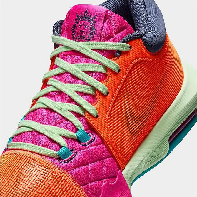 Nike shoes - Nike LeBron Witness - LeBron Witness - Orange/Laser Fuchsia/Vapor Green/Thunder Blue - FB2239-800 2