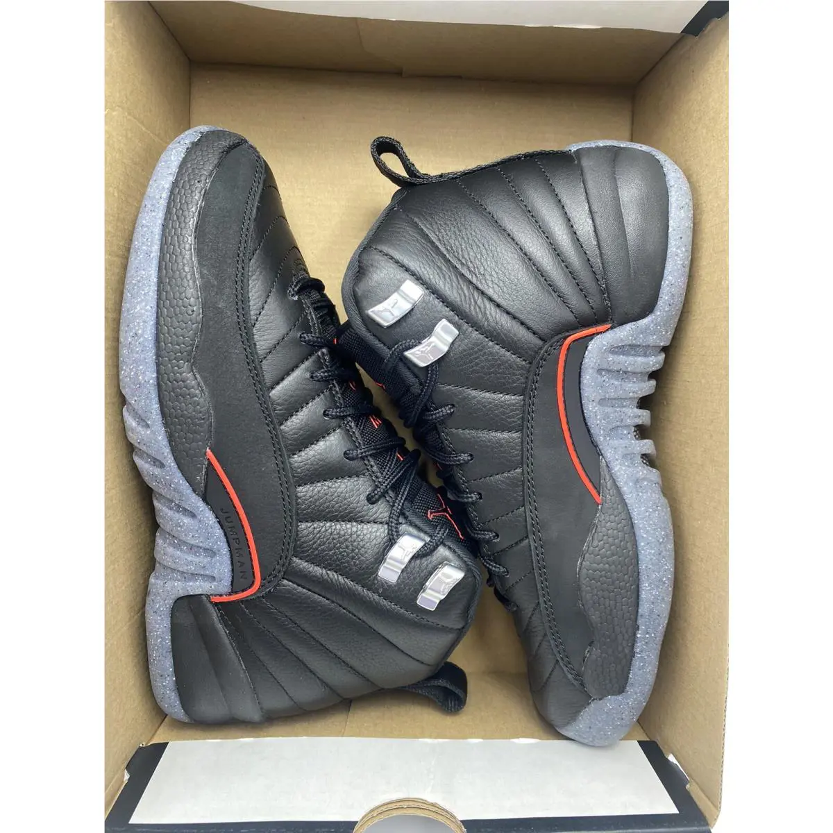 Nike shoes - Air Jordan 12 - Air - DM5204 006 - Black/Bright Crimson (UPC: 195238865825) 5