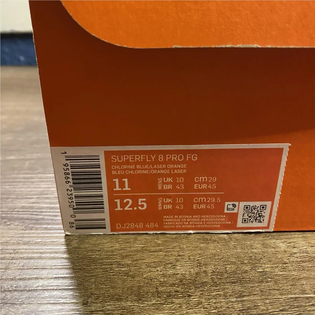 Nike shoes - Nike Mercurial Superfly - Mercurial Superfly - DJ2848-484 - Blue 1