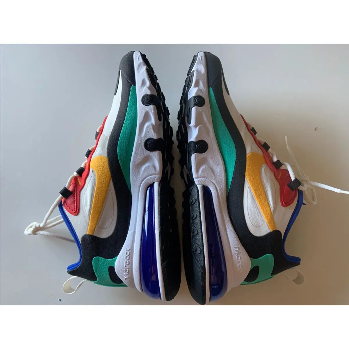 Nike shoes - White / Gold / Multi (UPC: 193145537453) 2