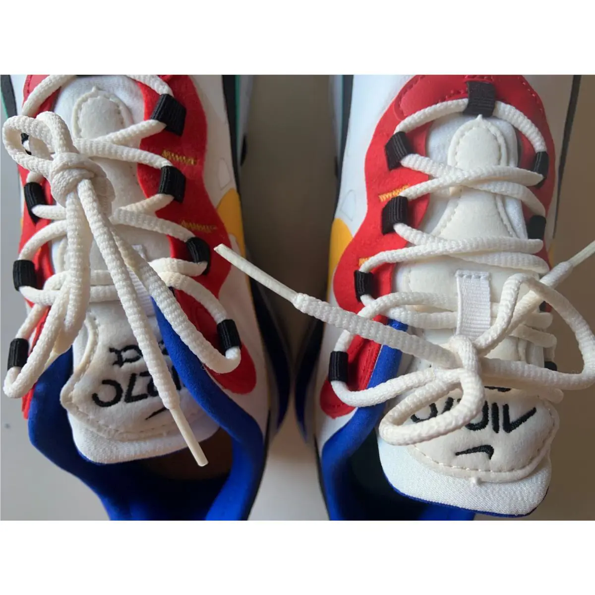 Nike shoes - White / Gold / Multi (UPC: 193145537453) 6