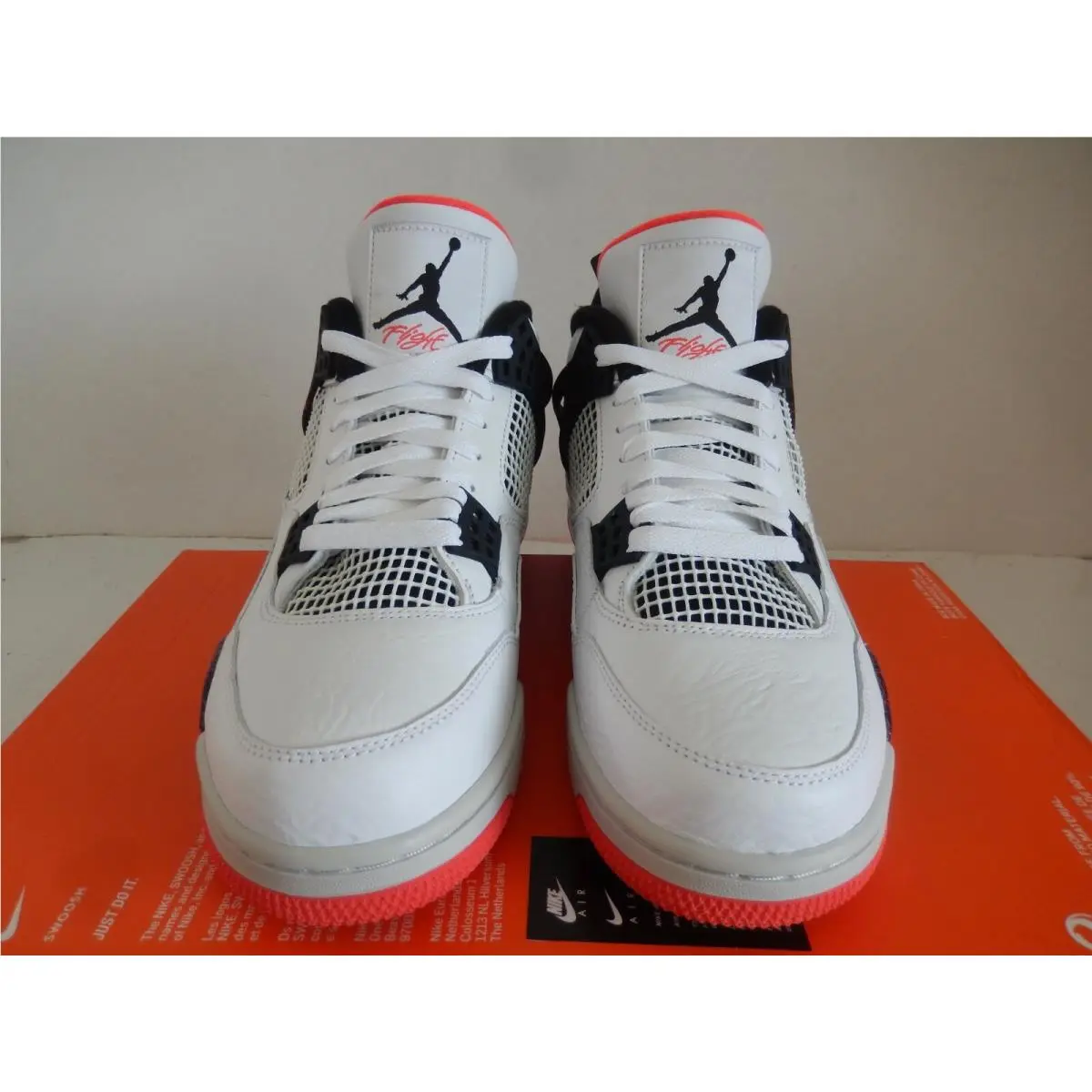 Nike shoes - Air Jordan 4 - Air - 308497-116 - White (UPC: 0887229582926) 1