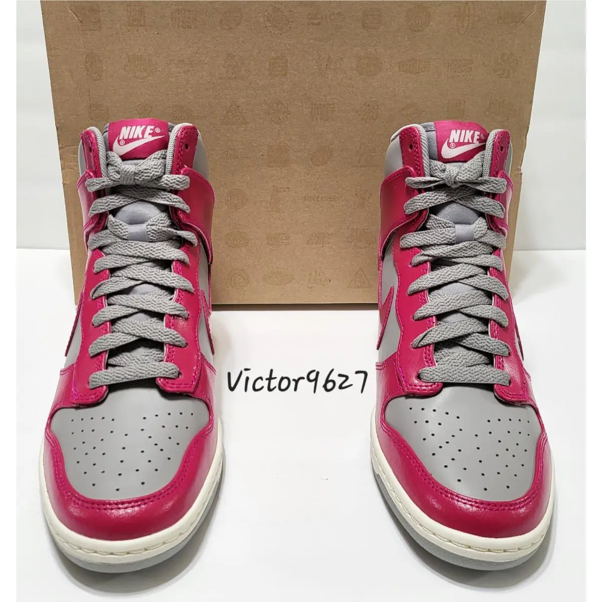 Nike shoes - Nike Dunk Sky Hi - Dunk Sky - 528899 001 - Grey Fuchsia (UPC: 886737190241) 6