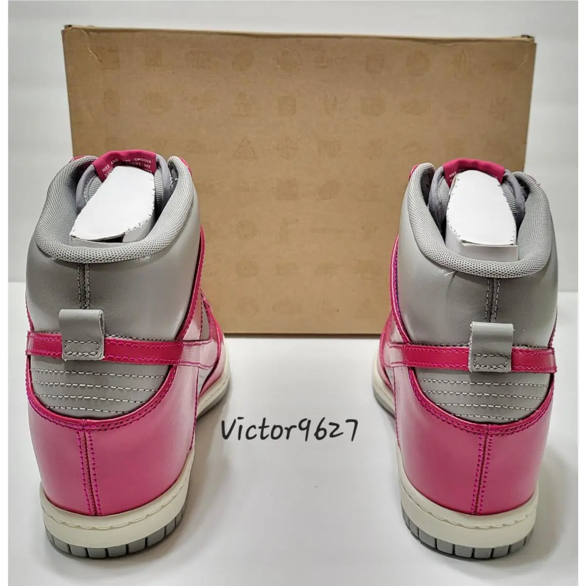 Nike shoes - Nike Dunk Sky Hi - Dunk Sky - 528899 001 - Grey Fuchsia (UPC: 886737190241) 7