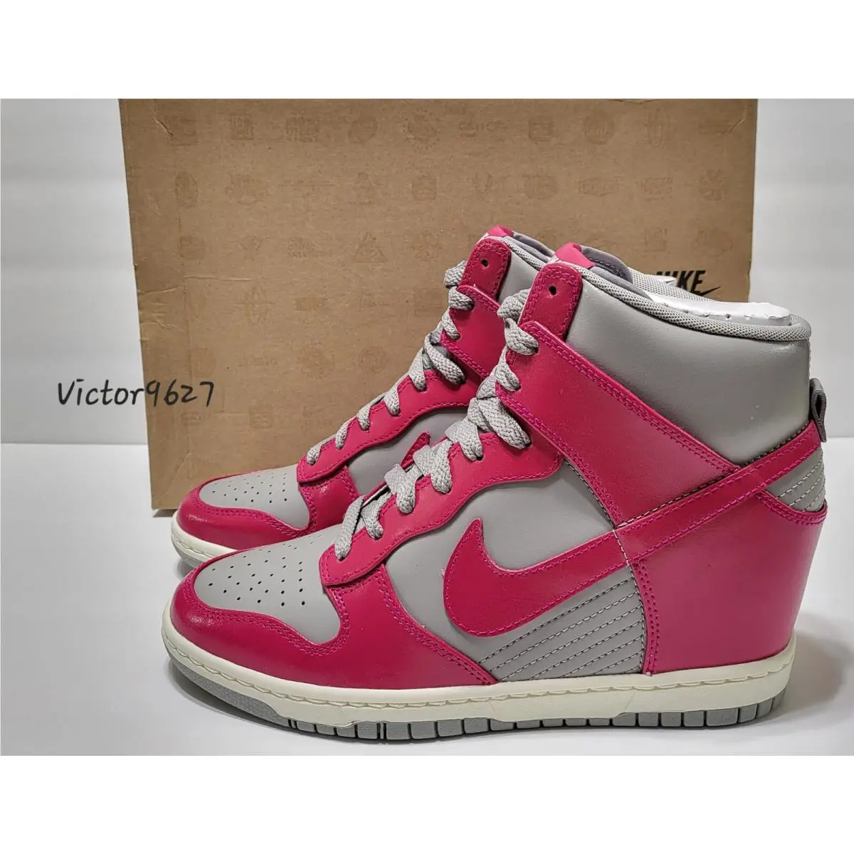 Nike shoes - Nike Dunk Sky Hi - Dunk Sky - 528899 001 - Grey Fuchsia (UPC: 886737190241) 3