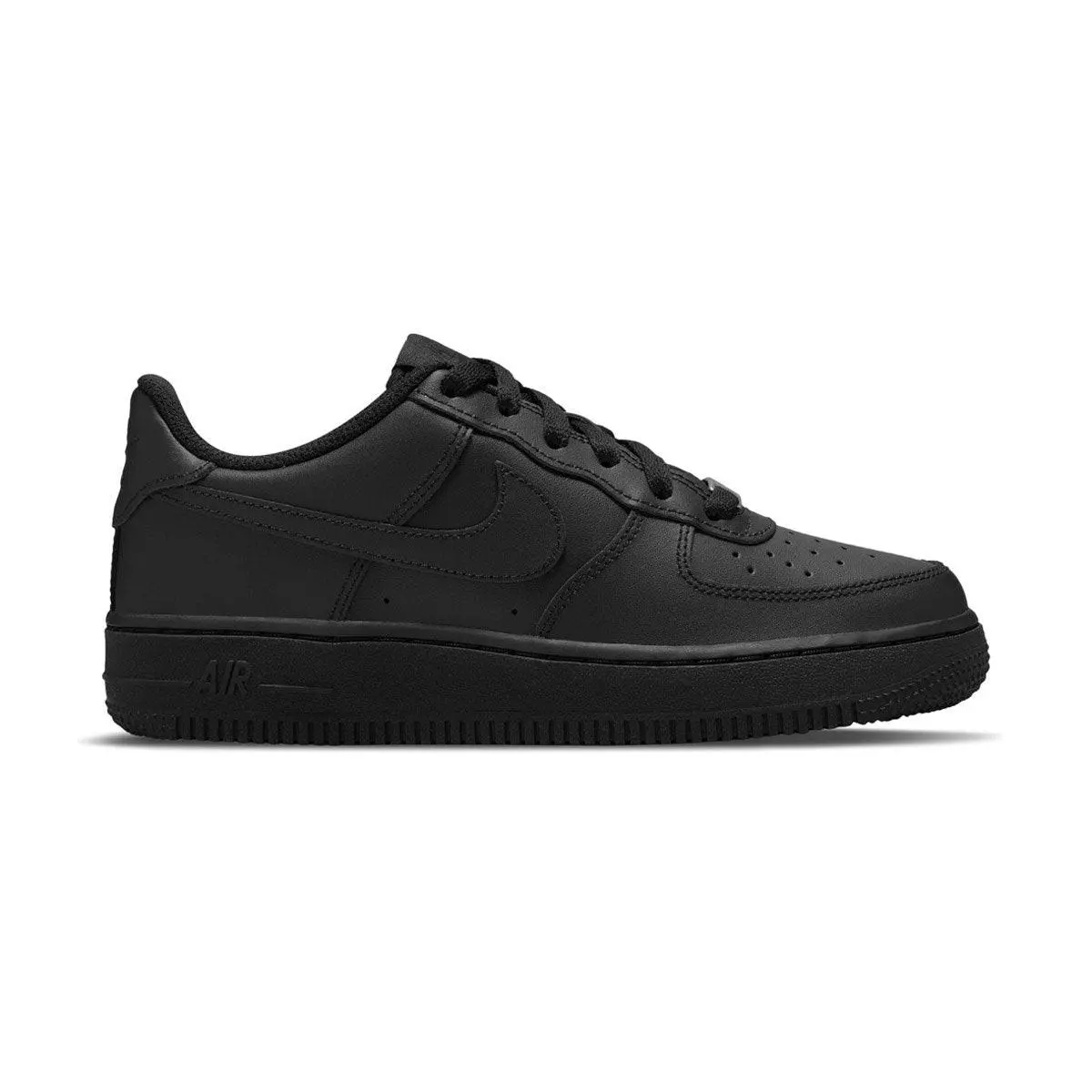 Boys Grade School Nike Air Force 1 LE Big Kids_black/black DH2920-001-SIZE 5 - BLACK/BLACK