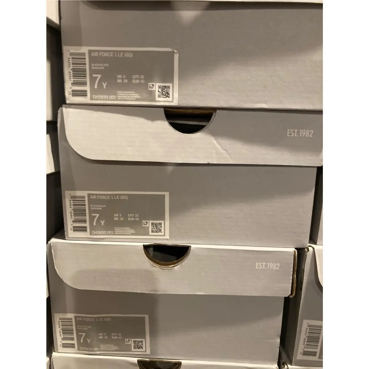 Nike shoes - Nike Air Force 1 - Air Force - DH2920-001 - Black 10