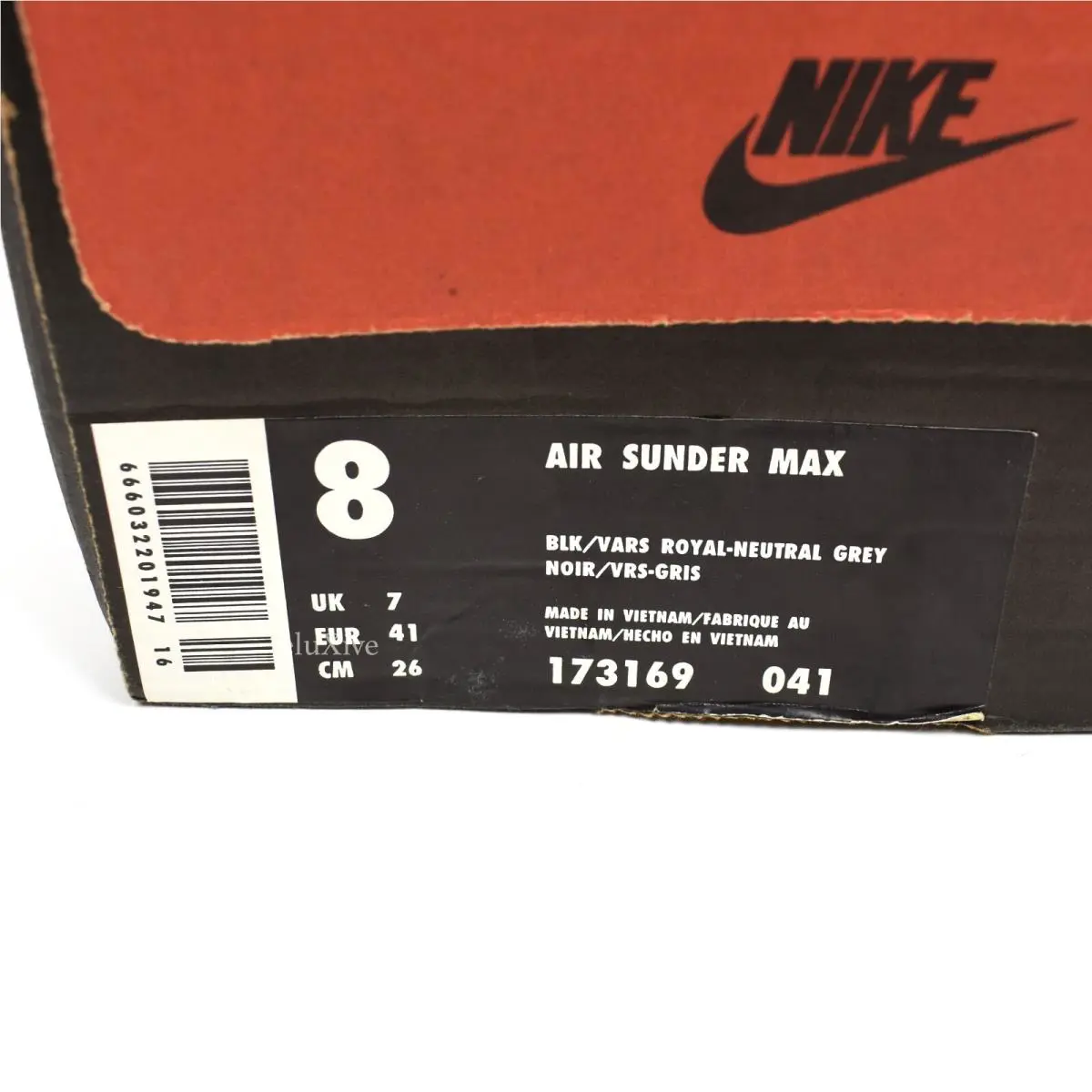 Nike shoes - Nike Air Sunder Max - Air Sunder Max - 173169-041 - Black 10