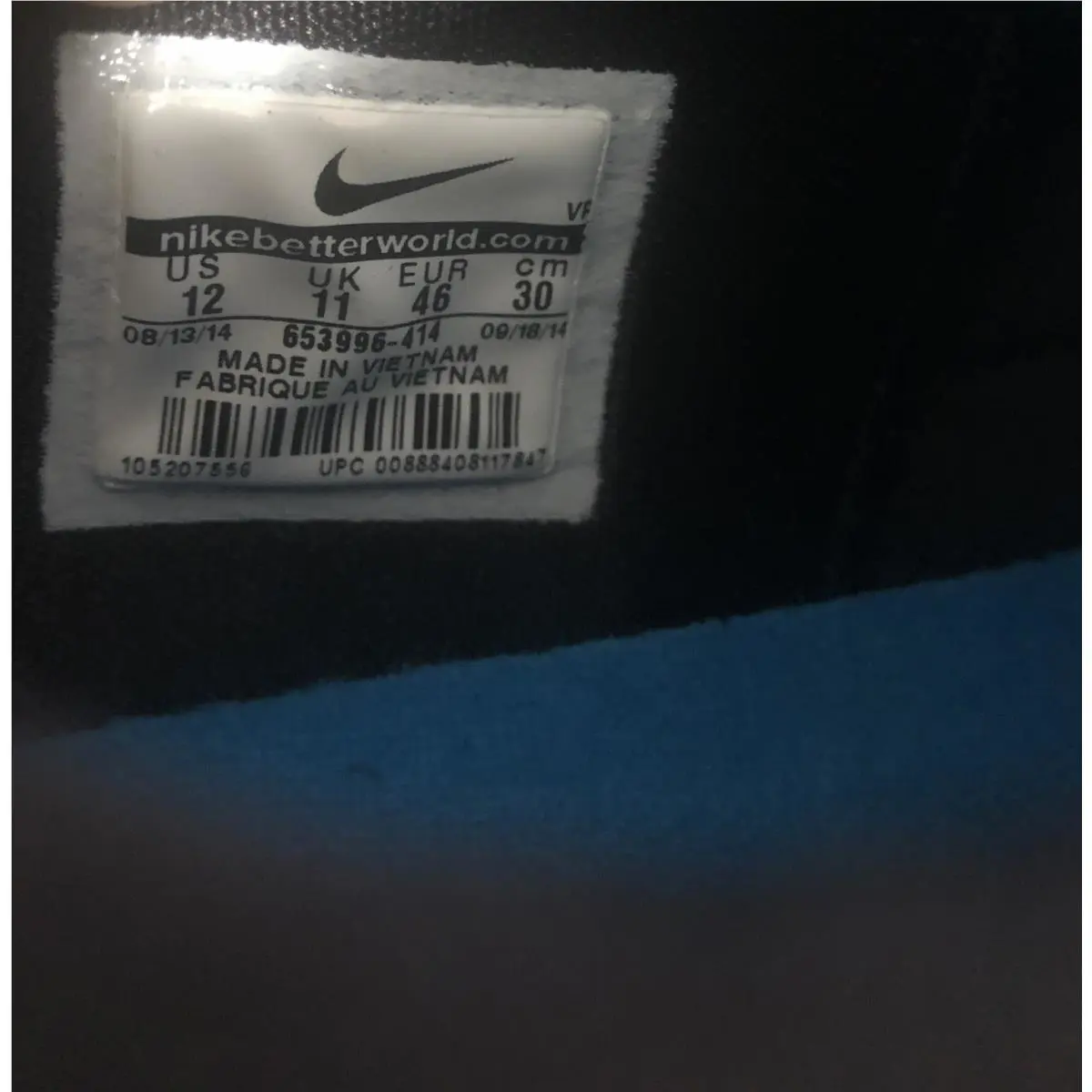 Nike shoes - Nike KD 7 - 653996 414 - Blue Lacquer (UPC: 888408117847) 8
